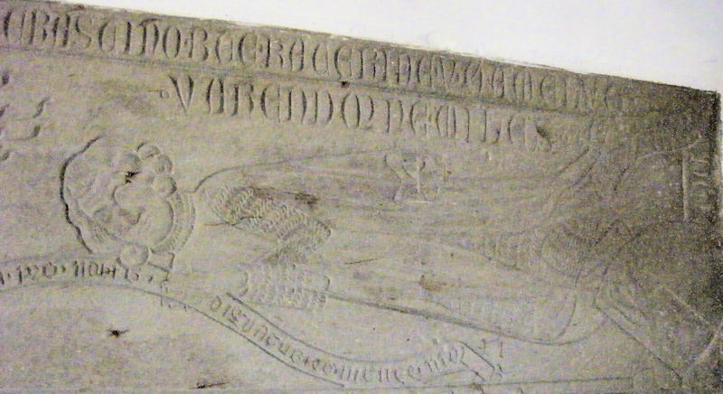 Germany Bad Iburg - St Clemens Alemung von Varendorp 1355 and wife Amalberga 1345